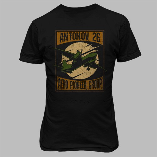 Classic t-shirt with the title 'Aero Pioneer Group Shirt Contest'