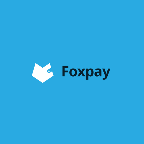 Wallet design with the title 'Foxpay logo'