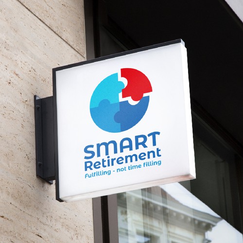 Corporate identity logo with the title 'Smart Retirement'