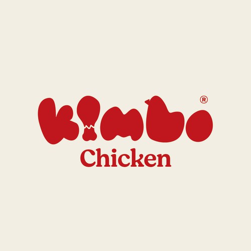 Hungry logo with the title 'wordmark for chicken restaurant '
