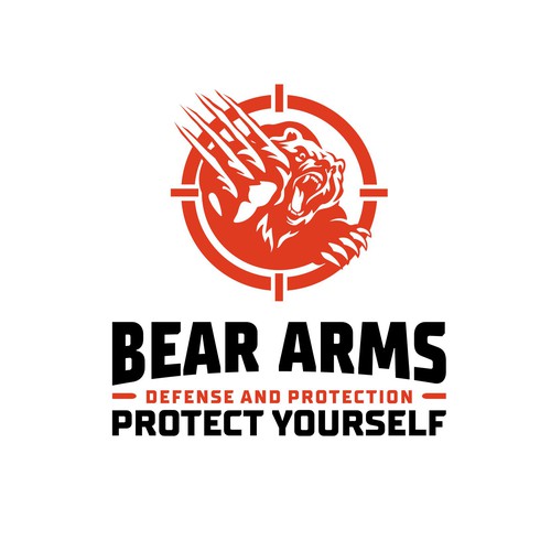 Animal claw logo with the title 'Bear Logo'