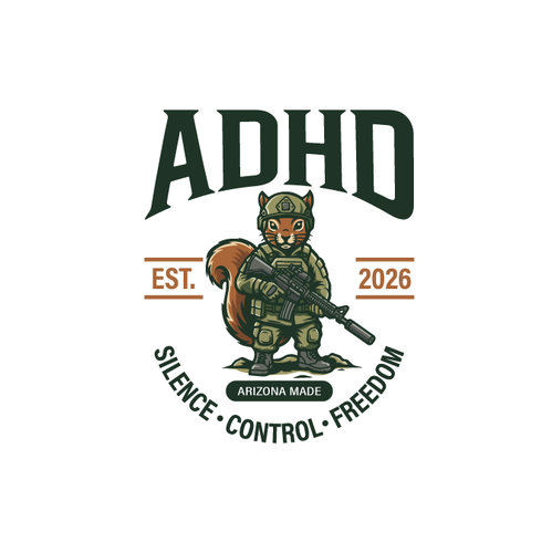 Squirrel logo with the title 'Army Squirrel'