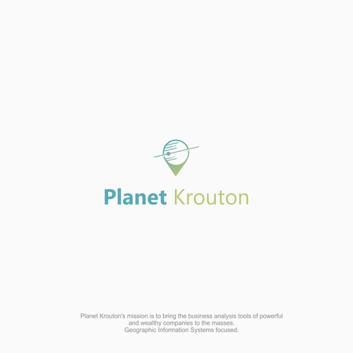 Location logo with the title 'Planet Krouton'