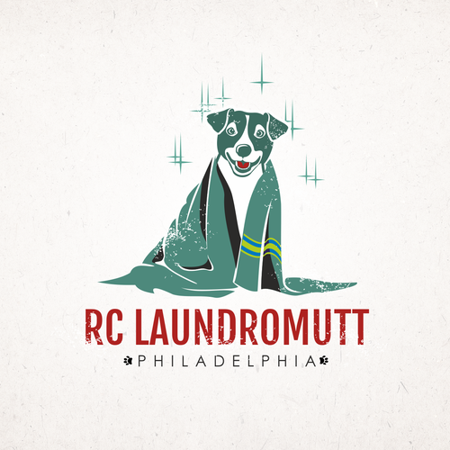 Stylish logo with the title 'a 1950s Inspired Logo for a Dog Wash!'