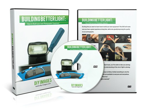 DVD cover design with the title 'Help DIY Images with a new product packaging'