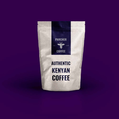 Parcel logo with the title 'Logo on package'