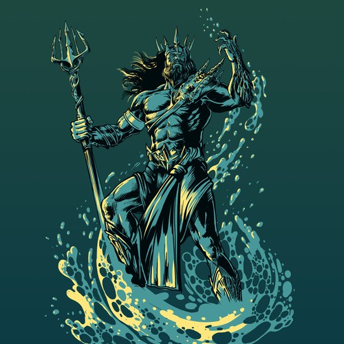 Fashion t-shirt with the title 'Neptune's Law'