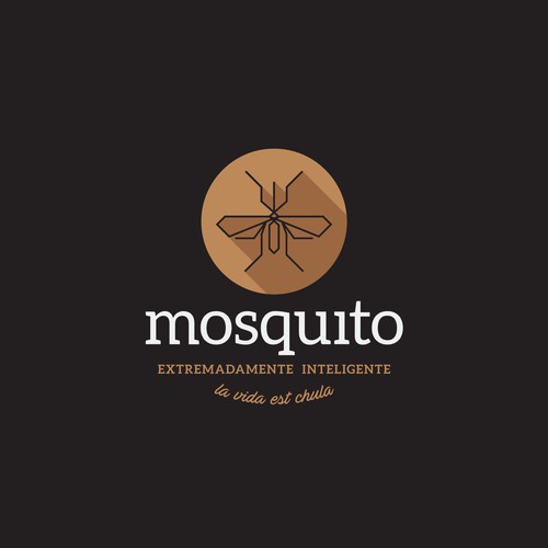 Coffee brand with the title 'Mosquito logo'