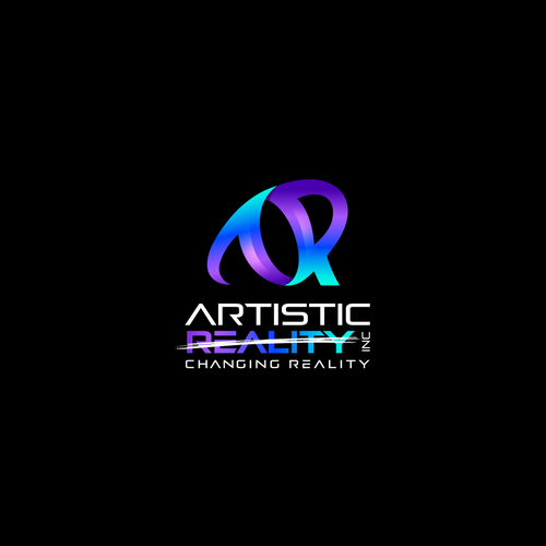 Web logo with the title 'Winning design for entertainment company'