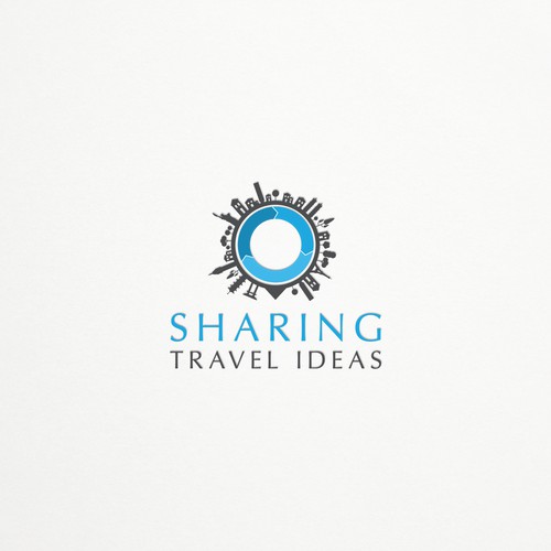 Sharing logo with the title 'SharingTravelIdeas'