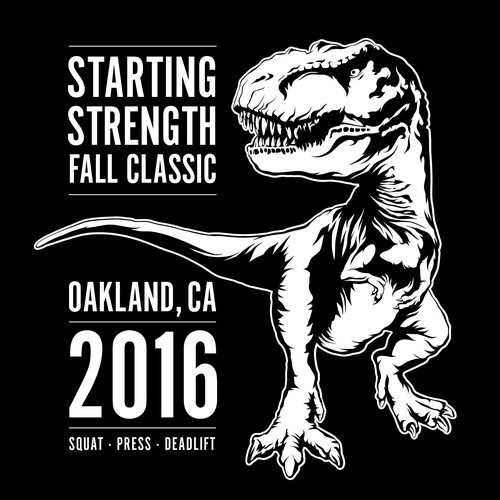 T-rex design with the title 'T-Shirt'