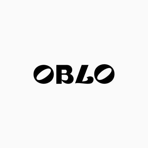 Streetwear logo with the title 'OBLO'