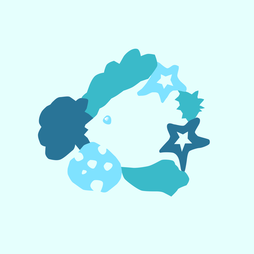 Finder logo with the title 'Fish Logo 2'