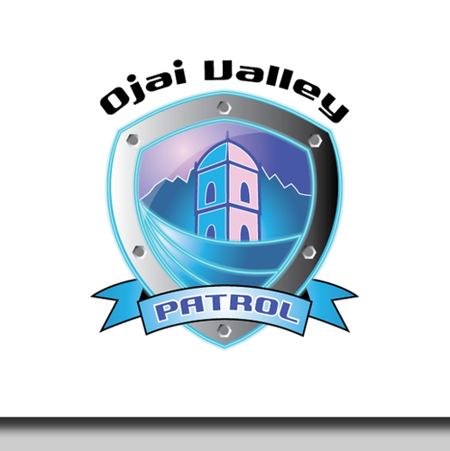 Police logo with the title 'Ojai Valley Patrol'