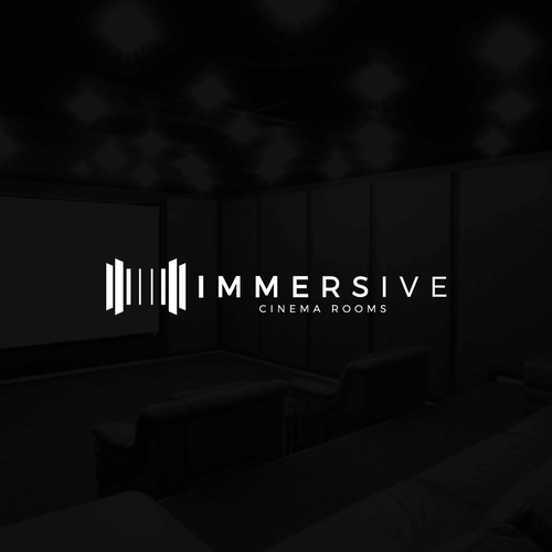 Room design with the title 'Cinema'