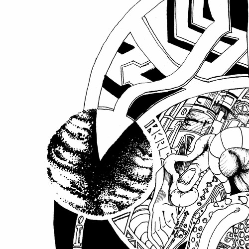 Comic t-shirt with the title 'street-wear brand T shirt'