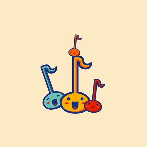 Instrument design with the title 'Playful logo for playful instrument!'