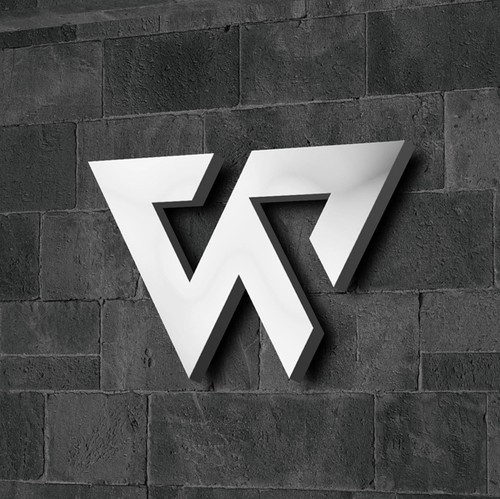 W design with the title 'Logo for Wise Rock '