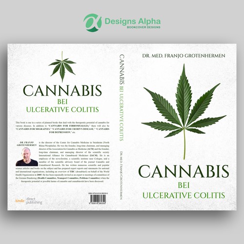 Paperback book cover with the title 'Therapy with cannabis'