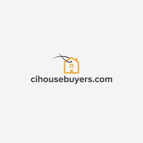 Price tag design with the title 'house buyers'