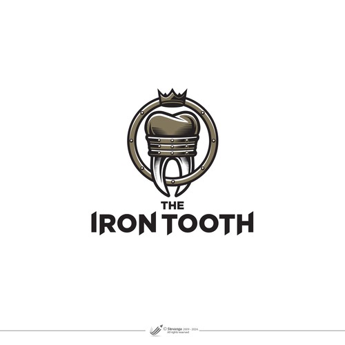Crown brand with the title 'Iron Tooth'