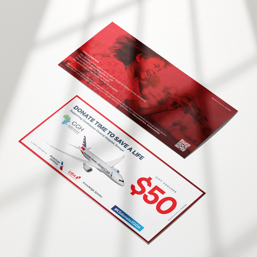 Hospital design with the title 'Coupon voucher design'