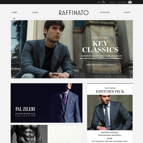 Fashion Home page