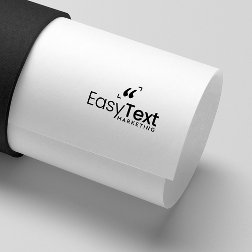 Digital marketing logo with the title 'Easy Text '
