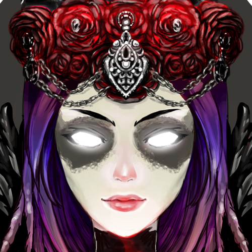 Women artwork with the title 'character concept'