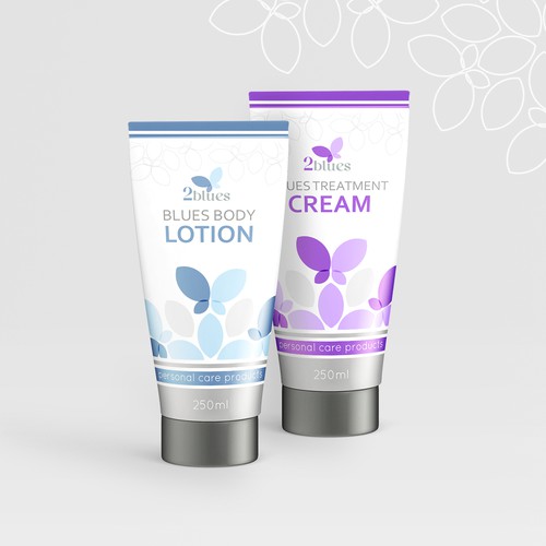 Care packaging with the title 'Package design'