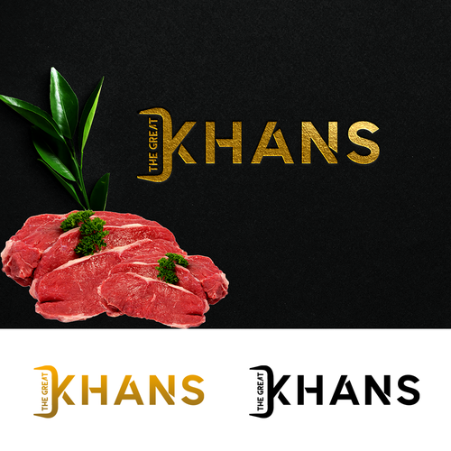 Meat logo with the title 'The Great Khans'