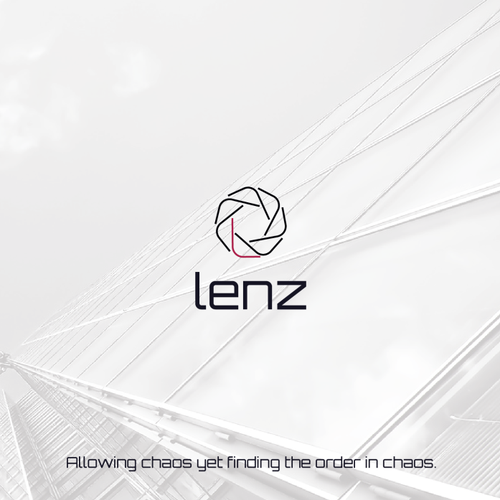 Vision design with the title 'Logo for an Agency'