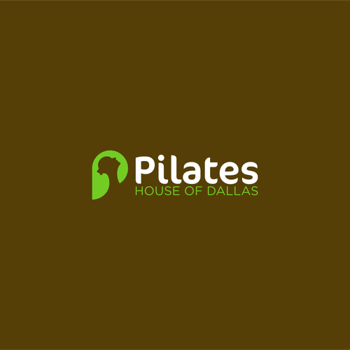 Pilates logo with the title 'Create an unforgettable logo design for trendy and upscale Pilates and Gyrotonic studio!'