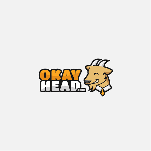 Quirky logo with the title 'Okayhead'