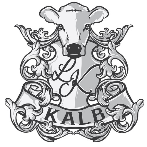 Baroque logo with the title 'Family emblem'