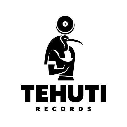 Egyptian logo with the title 'Egyptian God Thoth Logo'