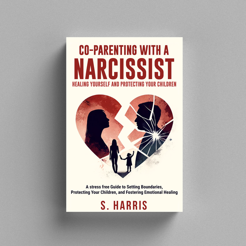 Parenting book cover with the title 'Minimalist Design'