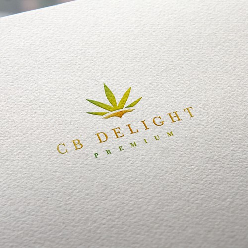 Oil brand with the title 'CB Delight logo'