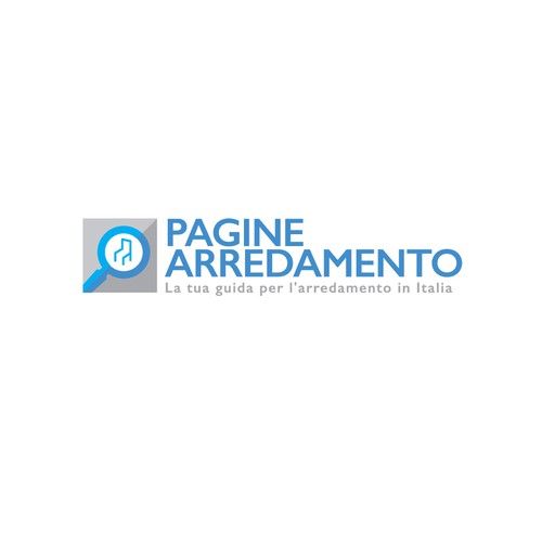 Directory design with the title 'Pagine Arredamento'