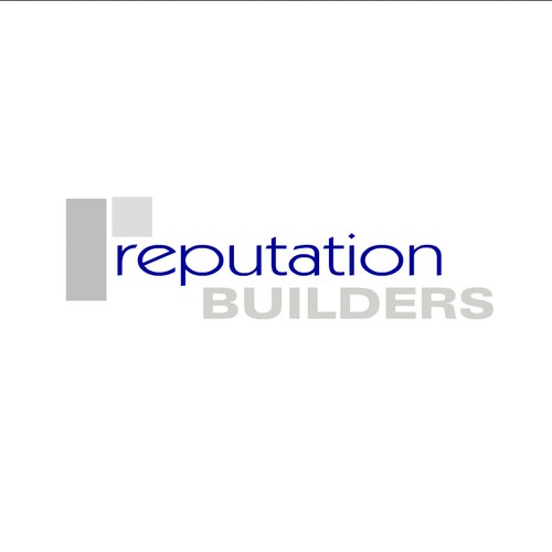 Subtle logo with the title 'Reputation Builders Logo'