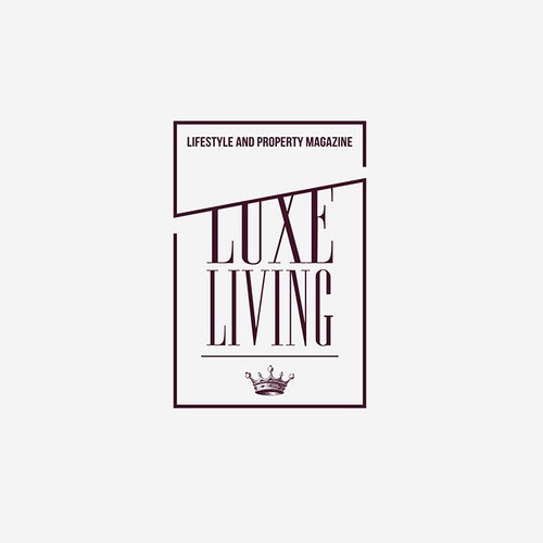 Magazine logo with the title 'Magazin logo design'