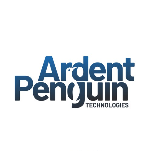 Penguin design with the title 'Ardent Penguin'