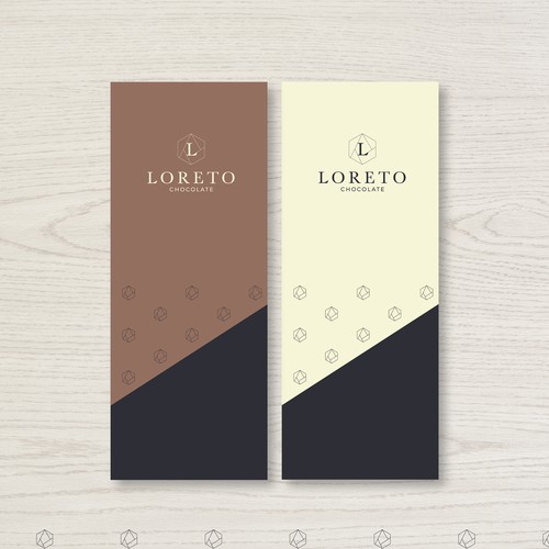 Chocolate brand with the title 'LORETO CHOCOLATE'