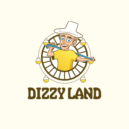 Employee logo with the title 'Dizzy Land'