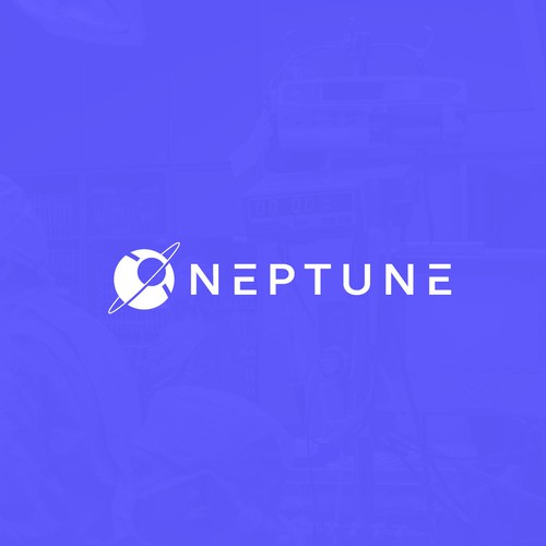 Abstract circle logo with the title 'Eye + Neptune'