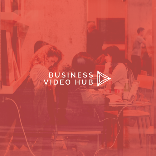 Video design with the title 'Business Video Hub Logo'
