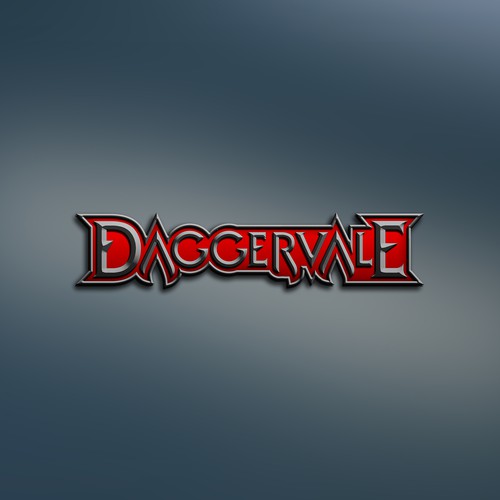 Role playing game logos logo with the title 'Daggervale'
