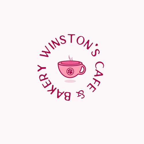 Bakery brand with the title 'Logo concept for Cafe and Bakery'