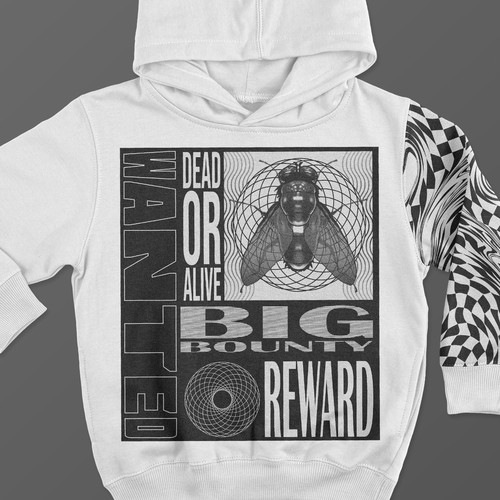 Cool t-shirt with the title 'Hoodie Design'