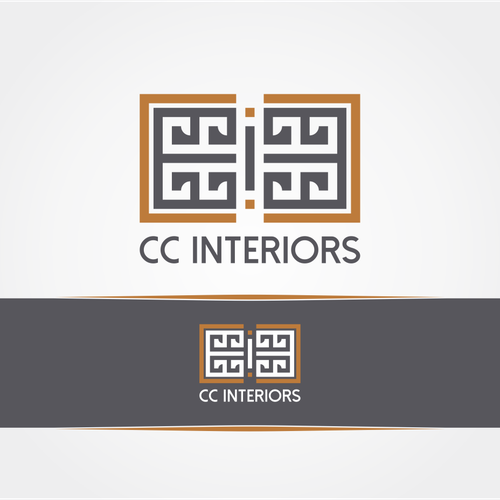 Residential logo with the title 'CC INTERIORS'